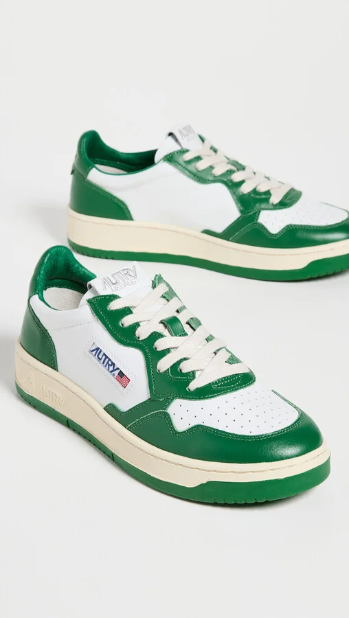 Autry Medalist Low Top Leather Sneakers - Image 4