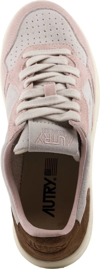 Autry Medalist Low Tricolor Suede Sneakers - Image 3