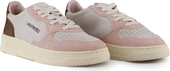 Autry Medalist Low Tricolor Suede Sneakers - Image 4