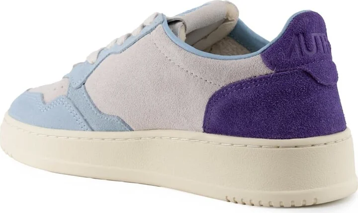 Autry Medalist Low Tricolor Suede Sneakers - Image 2