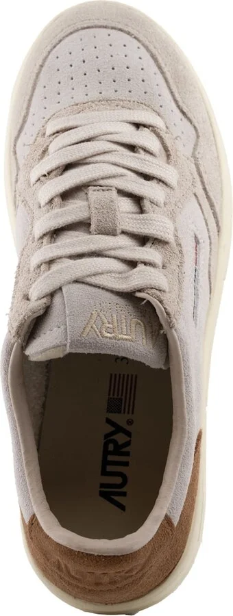 Autry Medalist Low Tricolor Suede Sneakers - Image 3