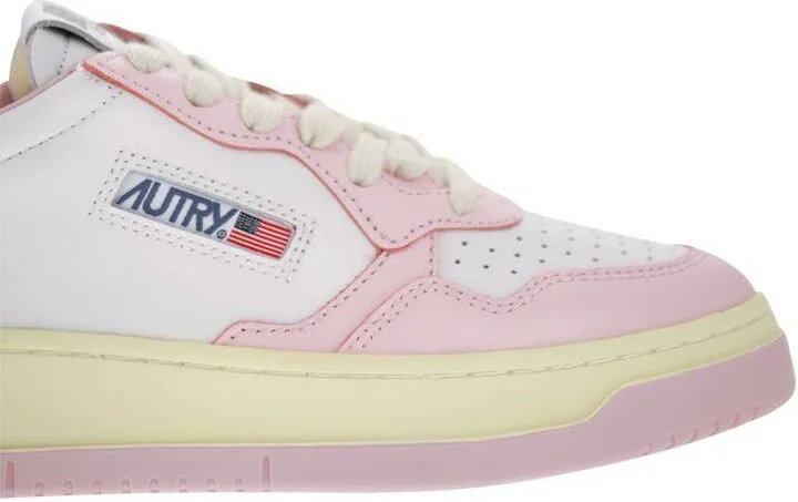 Autry Medalist Low - Two-Tone Leather Sneakers - Image 6
