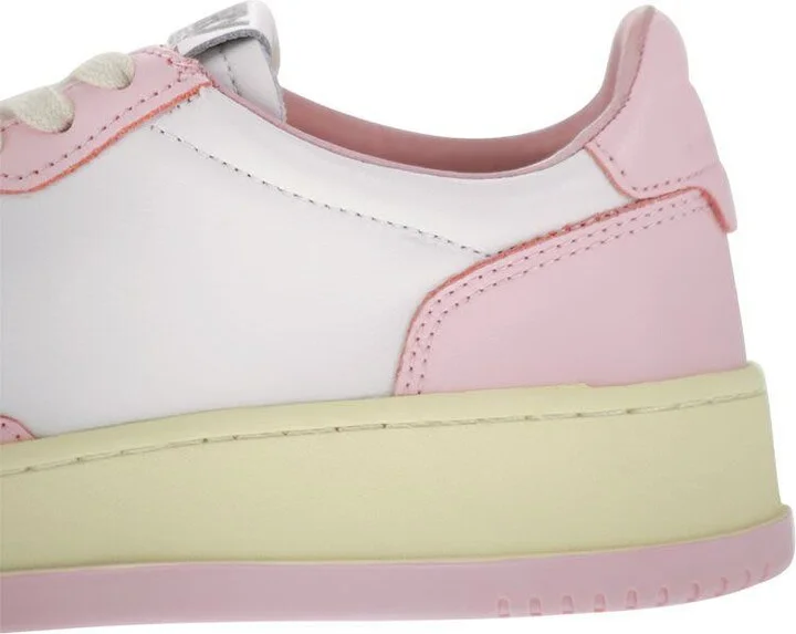 Autry Medalist Low - Two-Tone Leather Sneakers - Image 7