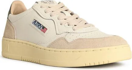 Autry 'Medalist Low' White Leather Sneakers - Image 2