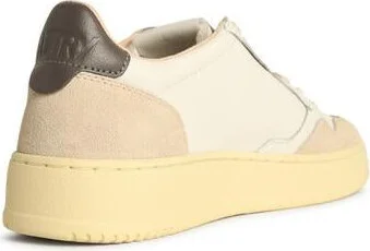 Autry 'Medalist Low' White Leather Sneakers - Image 3