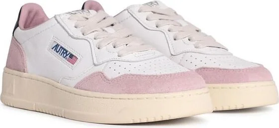 Autry 'Medalist Low' White Leather Sneakers - Image 2