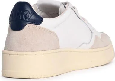 Autry 'Medalist Low' White Leather Sneakers - Image 3
