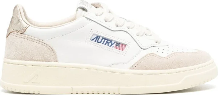 Autry Medalist Low Wom Leat/Suede
