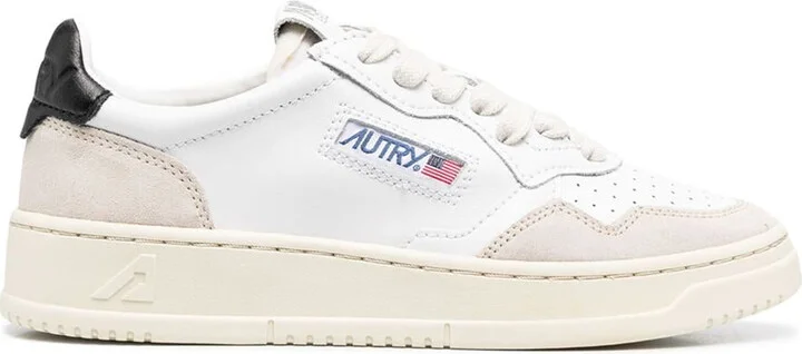 Autry Medalist Low Wom Leat/Suede Shoes