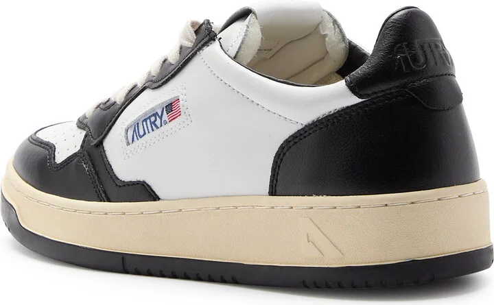 Autry Medalist Panelled Leather Sneakers - Image 2