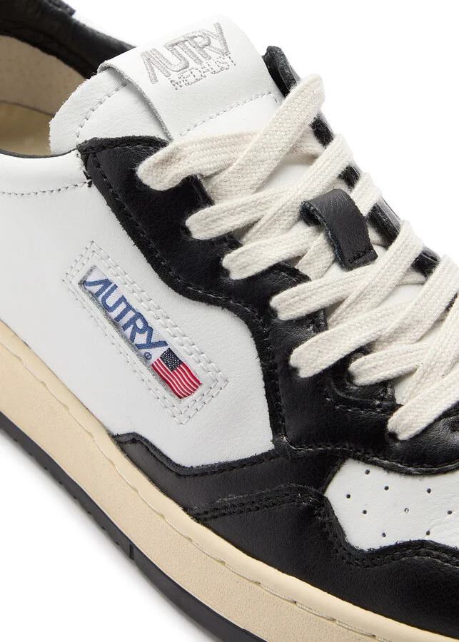 Autry Medalist Panelled Leather Sneakers - Image 4