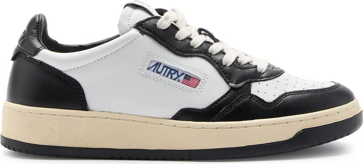 Autry Medalist Panelled Leather Sneakers