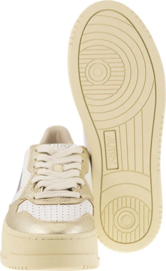 Autry Medalist Platform - Leather Trainers - Image 5