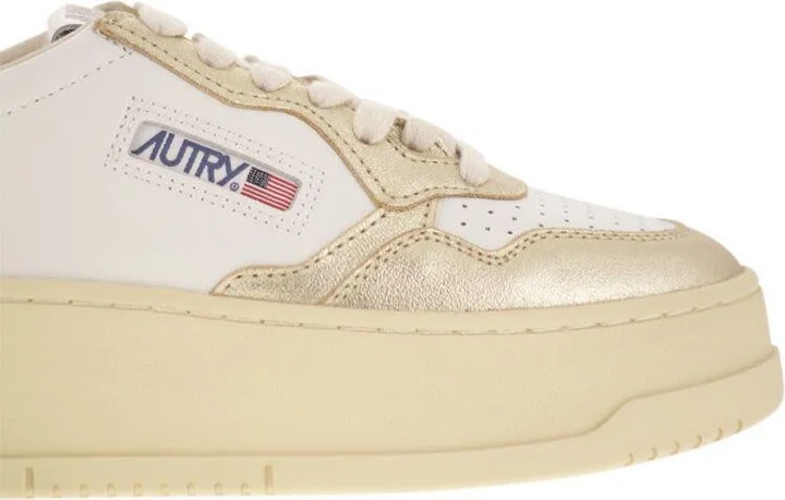 Autry Medalist Platform - Leather Trainers - Image 6
