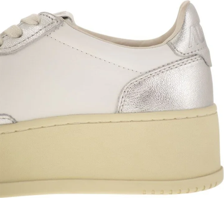 Autry Medalist Platform - Leather Trainers - Image 7