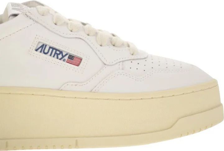 Autry Medalist Platform - Leather Trainers - Image 6