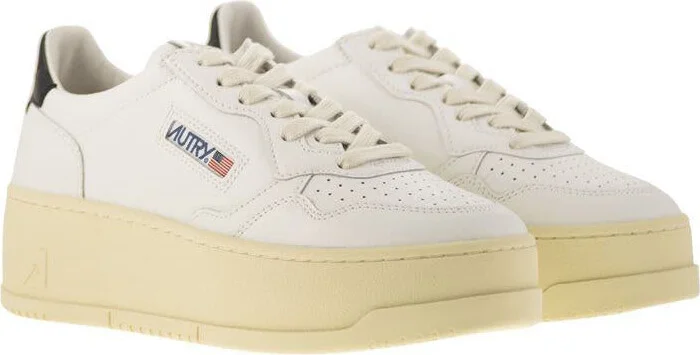 Autry Medalist Platform - Leather Trainers - Image 4