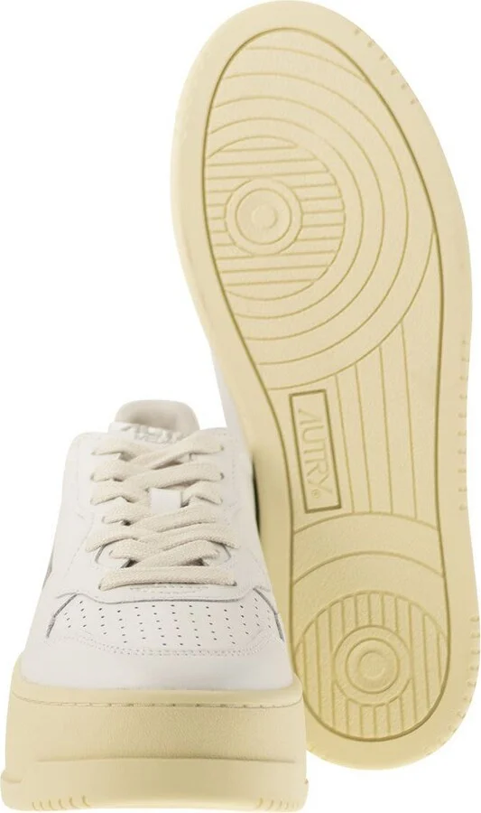 Autry Medalist Platform - Leather Trainers - Image 5