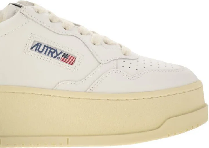 Autry Medalist Platform - Leather Trainers - Image 6