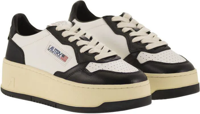Autry Medalist Platform - Leather Trainers - Image 4