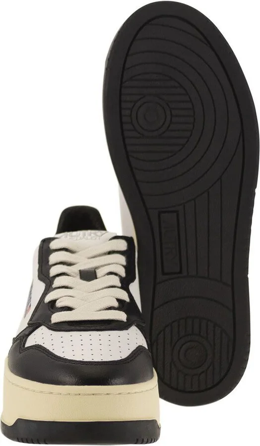 Autry Medalist Platform - Leather Trainers - Image 5