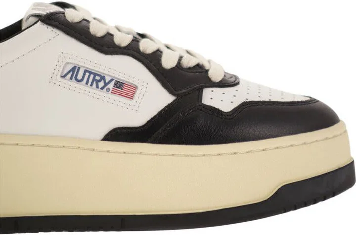 Autry Medalist Platform - Leather Trainers - Image 6