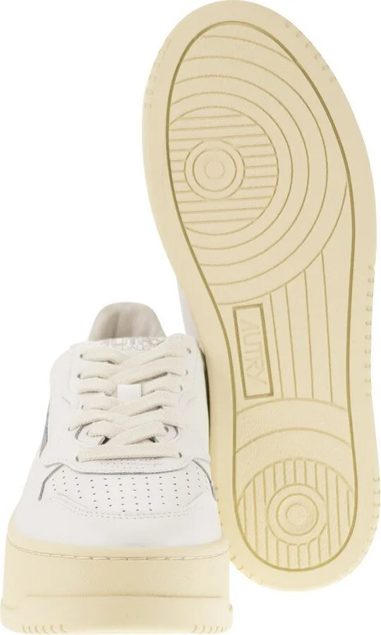Autry Medalist Platform - Leather Trainers - Image 5