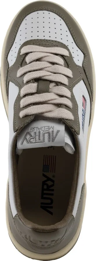 Autry Medalist Platform Sneakers In Leather - Image 3