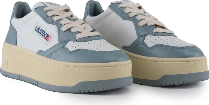 Autry Medalist Platform Sneakers In Leather - Image 4