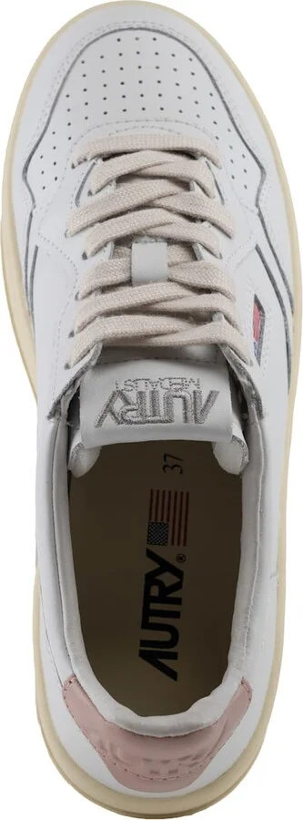 Autry Medalist Platform Sneakers In Leather - Image 3