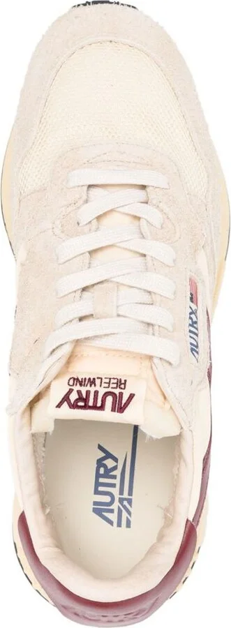 Autry Medalist Sneakers In Beige And Brown With Suede Inserts - Image 2