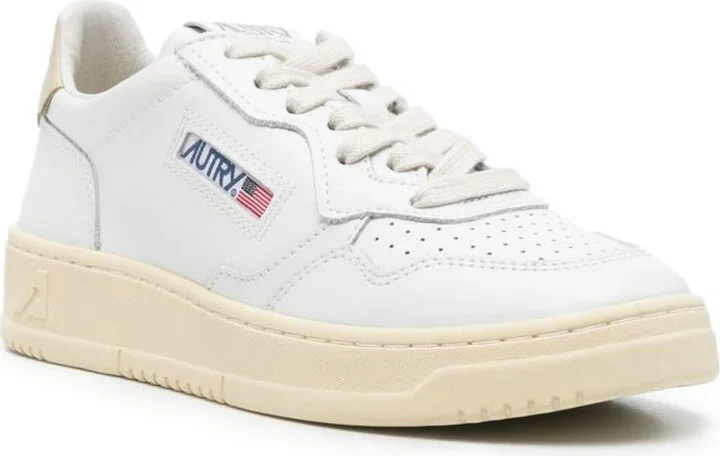Autry 'Medalist' Sneakers In Leather - Image 4