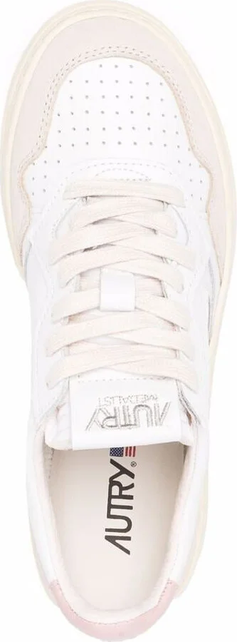 Autry Medalist'' Sneakers In Leather With Suede Inserts - Image 2