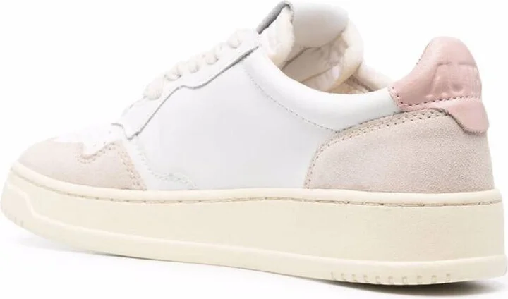 Autry Medalist'' Sneakers In Leather With Suede Inserts - Image 4