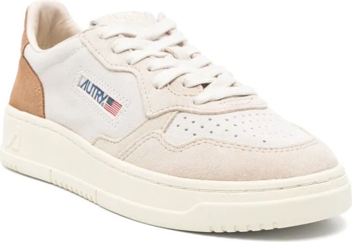 Autry Medalist Sneakers In Leather With Suede Inserts - Image 3