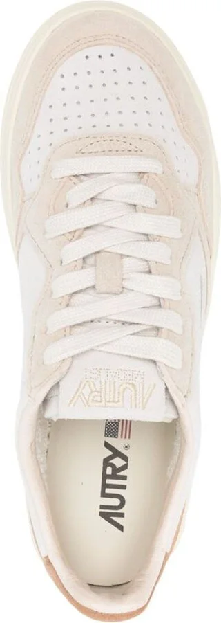 Autry Medalist Sneakers In Leather With Suede Inserts - Image 4