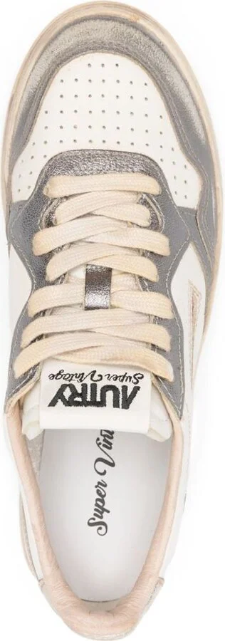 Autry Medalist Sneakers In Leather With Suede Inserts - Image 3