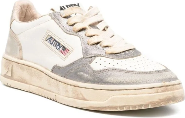 Autry Medalist Sneakers In Leather With Suede Inserts - Image 4