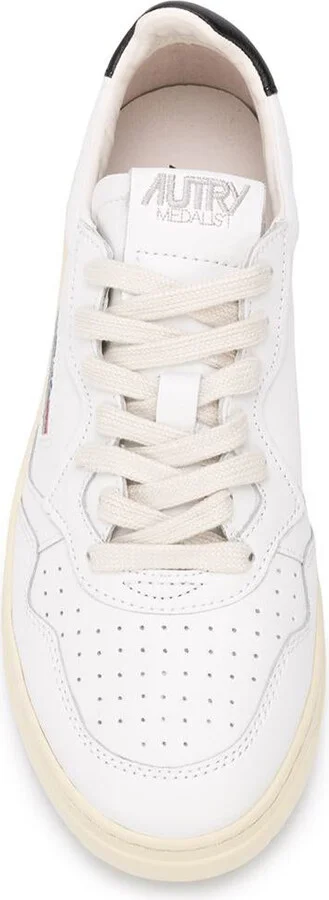 Autry 'Medalist' Sneakers In White And Black Leather - Image 2