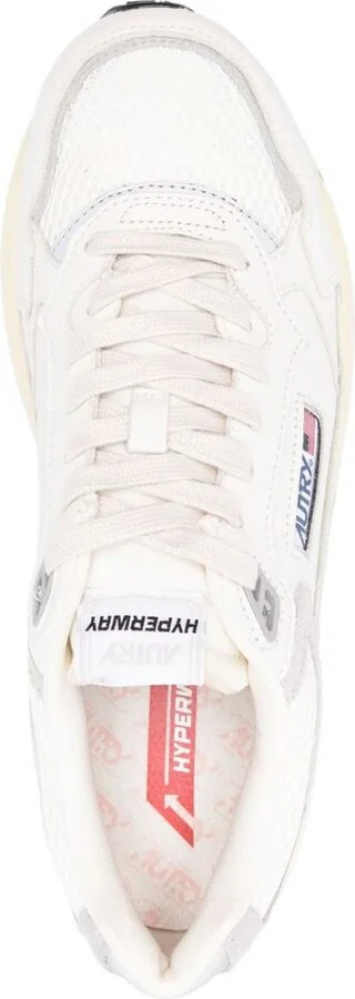 Autry Medalist Sneakers In White And Grey With Suede - Image 2