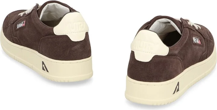 Autry Medalist Suede Low-Top Sneakers - Image 4