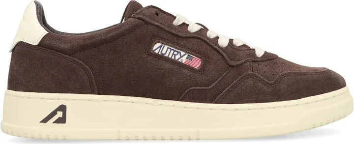 Autry Medalist Suede Low-Top Sneakers