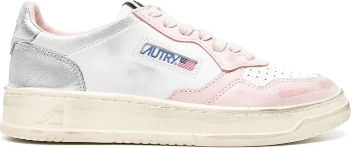 Autry Medalist Super Vintage Leather Sneakers