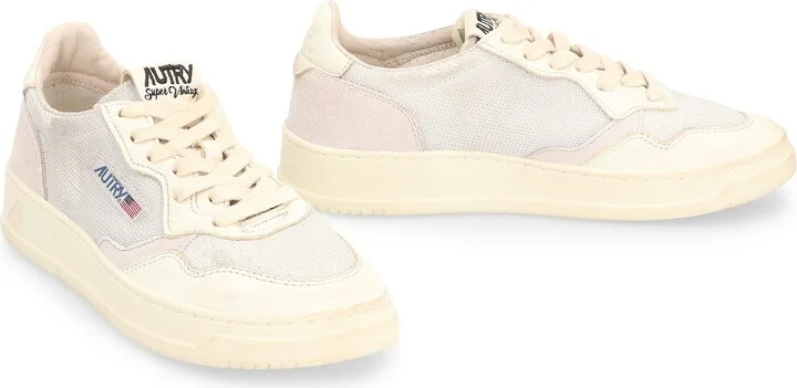 Autry Medalist Super Vintage Low-Top Sneakers - Image 3