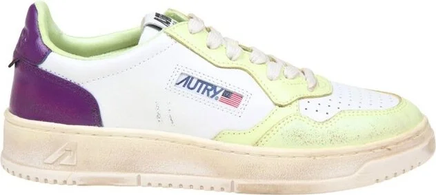 Autry Medalist Super Vintage Low-Top Sneakers