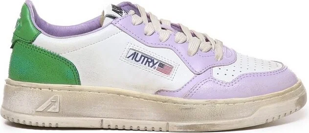 Autry Medalist Super Vintage Low-Top Sneakers