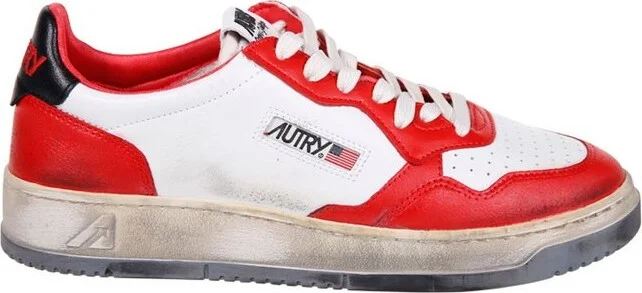 Autry Medalist Super Vintage Low-Top Sneakers
