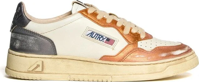 Autry Medalist Super Vintage Low-Top Sneakers