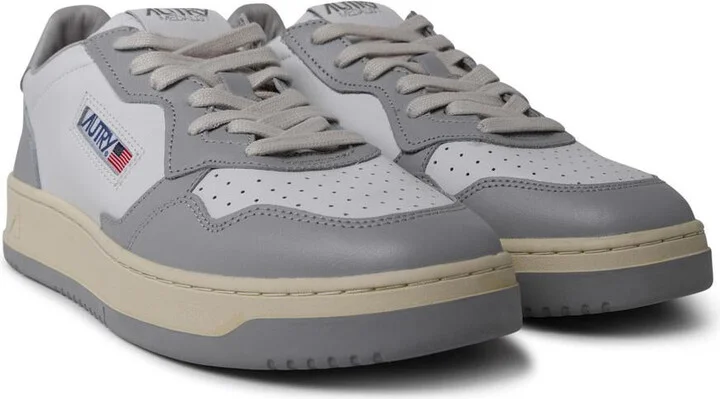 Autry 'Medalist' Two-Tone Leather Sneakers - Image 2