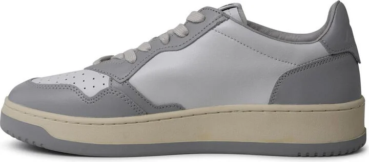 Autry 'Medalist' Two-Tone Leather Sneakers - Image 3